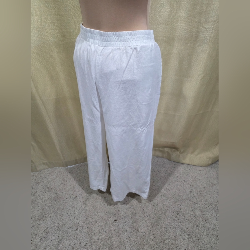 Marc New York Cream Elastic Waist Pants XL.